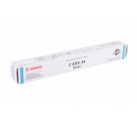 Картридж C-EXV34 голубой для Canon IR ADVANCE C2220L, C2220i, C2030L, C2030i, C2025i, C2020L, C2020i оригинальный