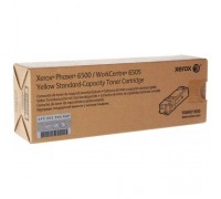 Картридж 106R01600 стандартного объема для Xerox Phaser 6500 / WorkCentre 6505 желтый оригинальный