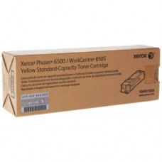 Картридж 106R01600 стандартного объема для Xerox Phaser 6500 / WorkCentre 6505 желтый оригинальный