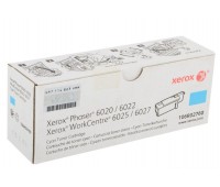 Картридж 106R02760 голубой для Xerox Phaser 6020 / 6022 ,WorkCentre 6025 / 6027 оригинальный