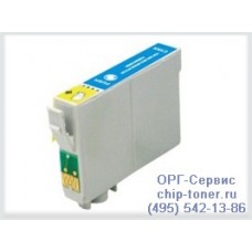 Картридж голубой Epson T0732  совместимый 