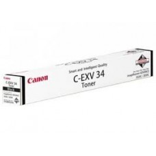 Картридж черный Canon C-EXV34BK для Canon IR ADVANCE C2220L,  C2220i,  C2030L,  C2030i,  C2025i,  C2020L,  C2020i оригинальный 