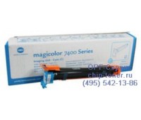 Блок проявки голубой Konica Minolta Magicolor 7450 / 7450-II оригинальный