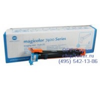 Блок проявки голубой Konica Minolta Magicolor 7450 / 7450-II оригинальный