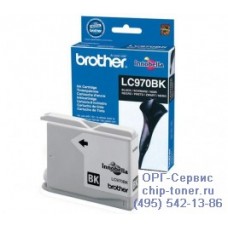 Картридж черный Brother LC-970Bk оригинальный