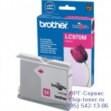 Картридж пурпурный Brother LC-970M оригинальный