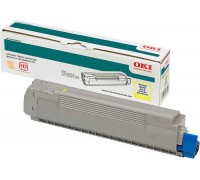 Картридж OKI 42918913 / 42918961 желтый для OKI C9600 / C9800 / C9650 / C9850 оригинальный