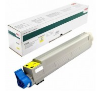 Картридж Oki C9655 желтый оригинальный