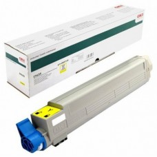 Картридж Oki C9655 желтый оригинальный