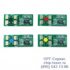 Чип желтого картриджа Samsung CLP 600 / CLP 600N / CLP 650 / CLP 650N