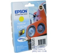 Картридж желтый Epson T0634 оригинальный