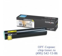 Картридж желтый Lexmark C935 / X940e / X945e оригинальный