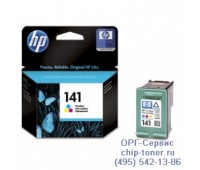 Картридж цветной HP 141 оригинальный