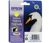 Картридж желтый Epson T0814 оригинальный 