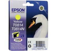 Картридж желтый Epson T0814 оригинальный 