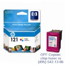 Картридж цветной HP 121 оригинальный 