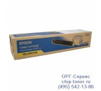Картридж C13S050195 для Epson AcuLaser C9100 желтый оригинальный 