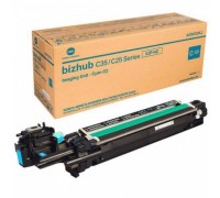 Фотобарабан Konica Minolta bizhub C25 / C35 голубой оригинальный