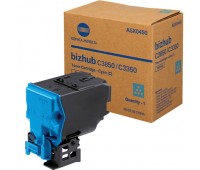 Картридж Konica Minolta bizhub C3350 / C3850 голубой оригинальный