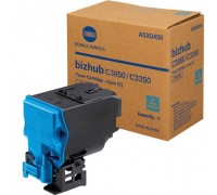 Картридж Konica Minolta bizhub C3350 / C3850 голубой оригинальный