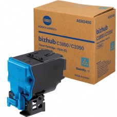 Картридж Konica Minolta bizhub C3350 / C3850 голубой оригинальный