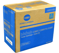 Картридж Konica Minolta bizhub C3351 / C3851 голубой оригинальный