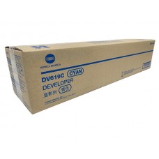 Блок девелопера Konica Minolta bizhub C458 / C558 / C658 голубой оригинальный