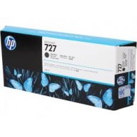 Картридж матовый черный HP 727 / C1Q12A повышенной емкости для HP DesignJet T920 / T930 / T1500 / T1530 / T2500 / T2530 (300МЛ.) оригинальный 