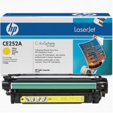 Картридж желтый HP Color LaserJet CP3520 / CP3525 / CP3525n / CP3525dn / CP3525x / CM3530 / CM3530fs оригинальный