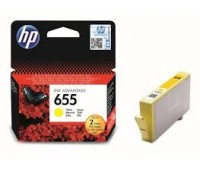 Картридж желтый струйный HP 655 оригинальный