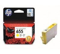 Картридж желтый струйный HP 655 оригинальный