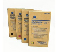 Комплект девелопера DV-616 для Konica Minolta bizhub PRESS C1100 / C1085, AccurioPress C6085 / C6100 (черный,голубой,желтый,пурпурный) оригинальный