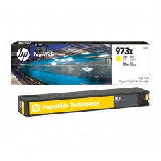 Картридж желтый HP 973X / F6T83AE повышенной емкости для HP PageWide 452dw Pro / 477dw Pro оригинальный