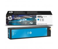 Картридж голубой HP 991X / M0J90AE повышенной емкости для HP PageWide 750dw Pro / 772dn Pro / 774dn Pro / 777z Pro оригинальный