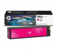 Картридж пурпурный HP 991X / M0J94AE повышенной емкости для HP PageWide 750dw Pro / 772dn Pro / 774dn Pro / 777z Pro оригинальный