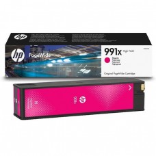 Картридж пурпурный HP 991X / M0J94AE повышенной емкости для HP PageWide 750dw Pro / 772dn Pro / 774dn Pro / 777z Pro оригинальный