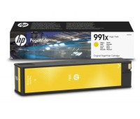 Картридж желтый HP 991X / M0J98AE повышенной емкости для HP PageWide 750dw Pro / 772dn Pro / 774dn Pro / 777z Pro оригинальный