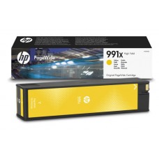 Картридж желтый HP 991X / M0J98AE повышенной емкости для HP PageWide 750dw Pro / 772dn Pro / 774dn Pro / 777z Pro оригинальный