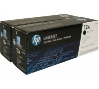 Двойная упаковка (содержит 2 картриджа HP 12A) для HP 1022 / 1022N / 3015 / 3020 / 3030 / 3055 / M1005 / M1319 оригинальная