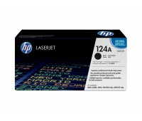 Картридж черный HP Color LaserJet HP 124A Q6000A оригинальный