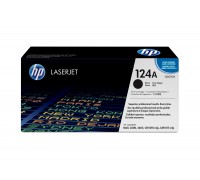 Картридж черный HP Color LaserJet HP 124A Q6000A оригинальный