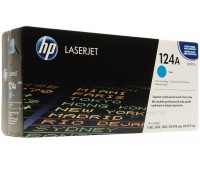 Картридж голубой 124A / Q6001A для HP Color LJ 1600, 2600, 2605, CM1015 оригинальный