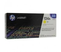 Картридж желтый HP Color LaserJet HP 124A  Q6002A оригинальный