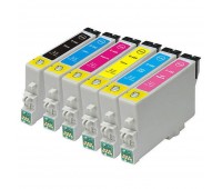 Комплект MultiPack (6 цветов) Epson T0487 совместимый