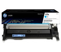 Картридж HP  № 117A голубой оригинальный