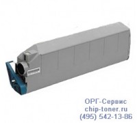 Картридж желтый Oki C9300 совместимый