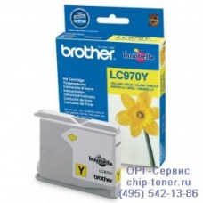 Картридж желтый Brother DCP-135C / MFC-235C оригинальный