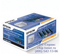 Набор картриджей Epson AcuLaser C900 / C1900 оригинальный