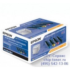 Набор картриджей Epson AcuLaser C900 / C1900 оригинальный