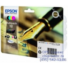 Комплект картриджей Epson 16 Multipack (набор из четырех картриджей) оригинальный 